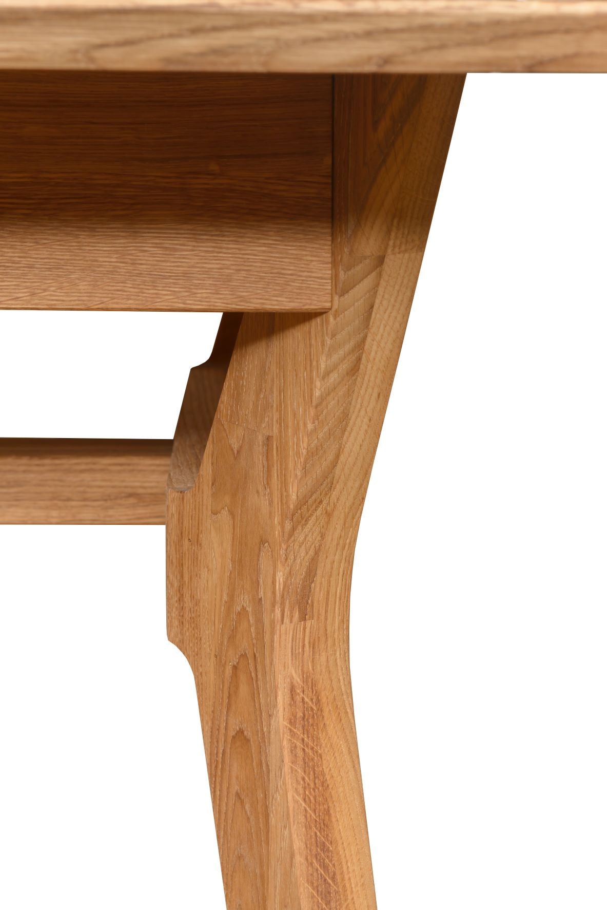 NordicStory Banco de madera maciza de roble "Harold" 140 x 40 x 45 cm.